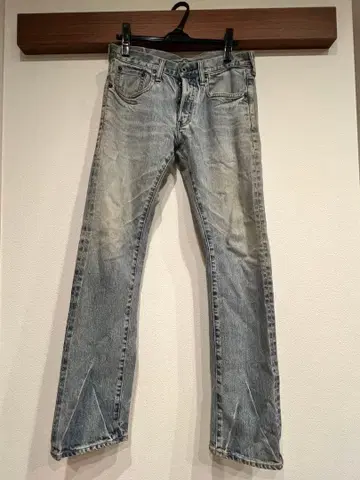 [ 컨디션 최상 ] marka 스트레이트 데님 라이트 블루