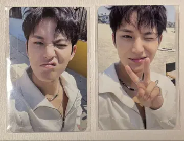 민규 withmuu 럭키드로우 2장 세트
