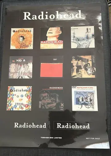 Radiohead 스티커