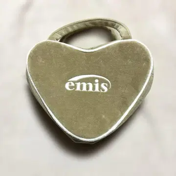 emis 하트형 백 베이지