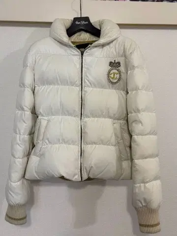 로베르토 카발리 화이트 다운 자켓