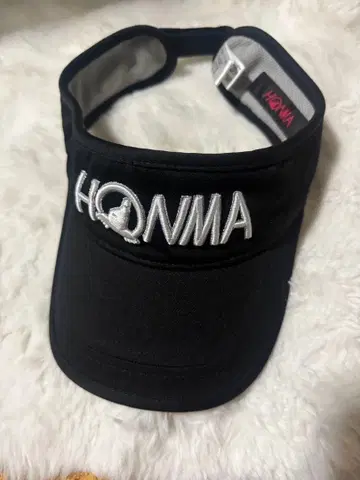 [ 미사용 ] HONMA 블랙 바이저 폴리에스테르 100%