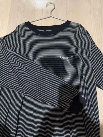 OPTSTUFF DRAWSTRING BORDER T-SHIRT