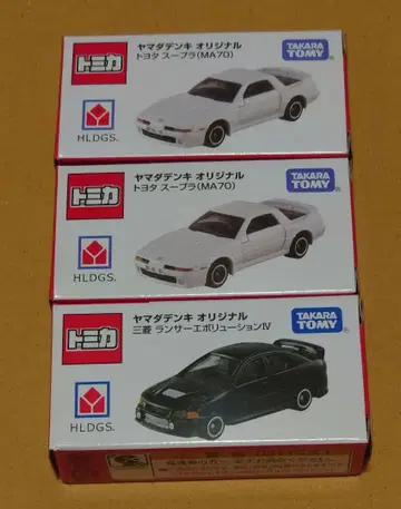 토미카 TOMICA 도요타 수프라 + 미쓰비시 란에보 총 3대 묶음 판매