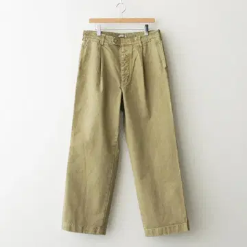 auralee PRODUCT DYED FINX CHINO ONETUCK
