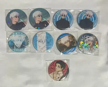 주술회전 고죠 사토루 캔뱃지