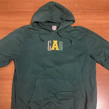 GAP 다크 그린 후드티