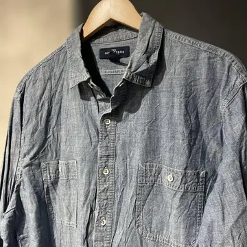 LAND'S END 랜드스엔드 샴브레이 셔츠 XL
