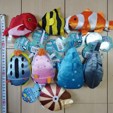 마린 파크 반짝반짝 봉제 인형 8체 세트