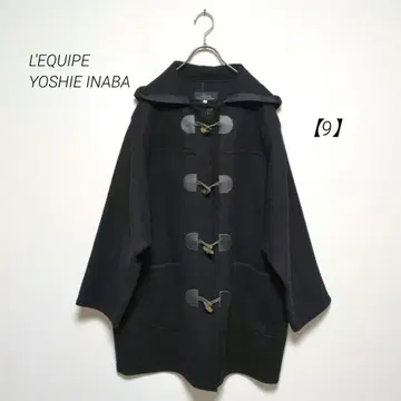 L EQUIPE YOSHIE INABA [ 9 ] 빅 실루엣 울 코트