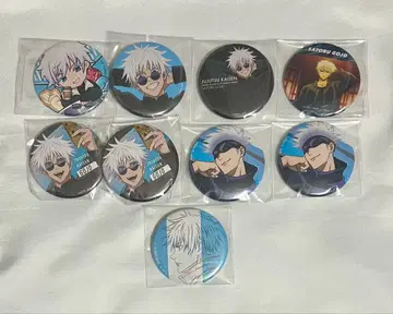 주술회전 고죠 사토루 캔뱃지