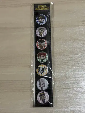 죠죠의 기묘한 모험 탈출 게임 캔뱃지 세트