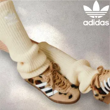 adidas [택 포함 새상품] 레그 워머 아이보리 가을/겨울 인기 컬러