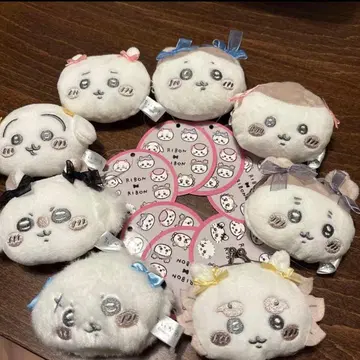 치이카와(먼작귀) 미니 복주머니 ~리본~ 8종 컴프 세트