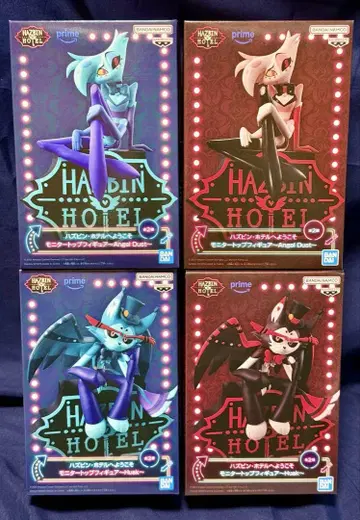 해즈빈 호텔에 오신 것을 환영합니다 피규어 4종 세트 봉제 인형 1종