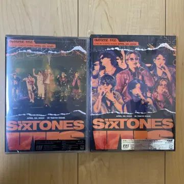 SixTONES VVS 일반ver 초회 생산 한정판 2장 Blu-ray
