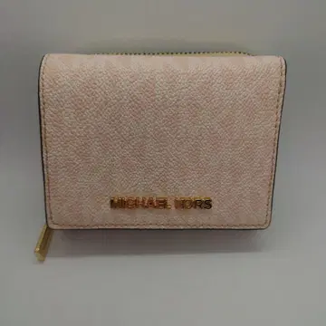 MICHAEL KORS 3단 폴더형 지갑 핑크