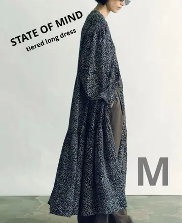 [컨디션 최상] STATE OF MIND tiered long dress