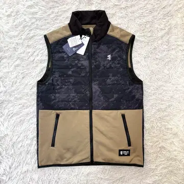 미사용 새상품 어드미럴 골프 베스트 충전솜 다운 하이브리드 지퍼