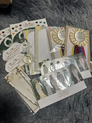 King & Prince SWEET GARDEN 굿즈 세트