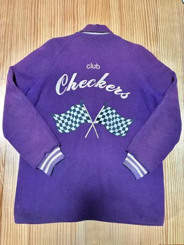 vintage 카 클럽 50s 60s 바시티 자켓 파라오