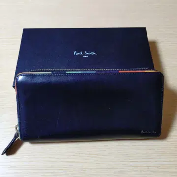 Paul Smith 다크 블루 장지갑