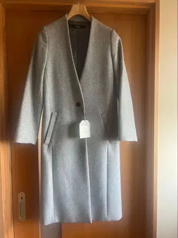 스카디 squady 롱 코트 그레이