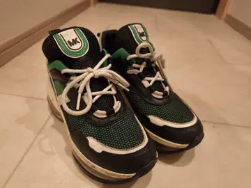 MICHAEL KORS 그린 블랙 스니커즈 24.5cm