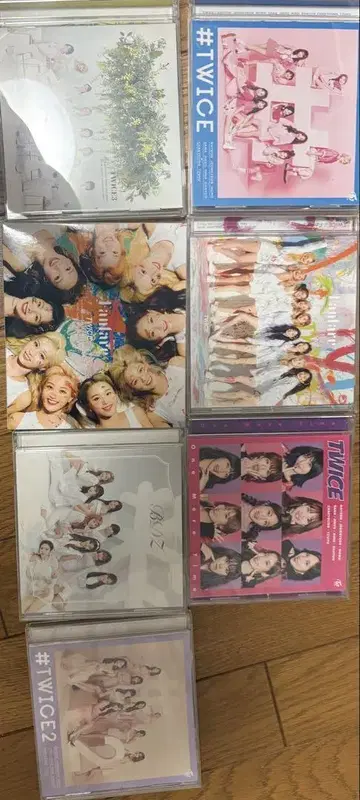 TWICE 앨범 7장 세트