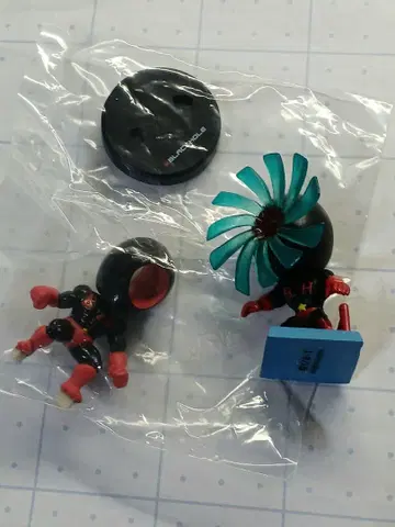 근육맨 블랙홀 피규어 2체 세트