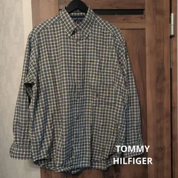 레어! TOMMY HILFIGER 체크 무늬 셔츠