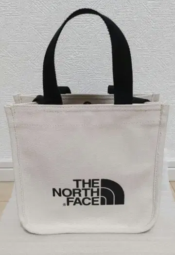 THE NORTH FACE 화이트 라벨 스퀘어 코튼 백 미니