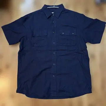ROCAWEAR 네이비 워크 셔츠 XL 린넨 코튼