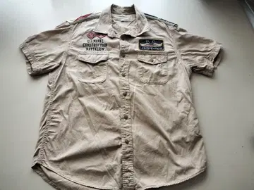 AVIREX 아비렉스 반팔 워크 셔츠