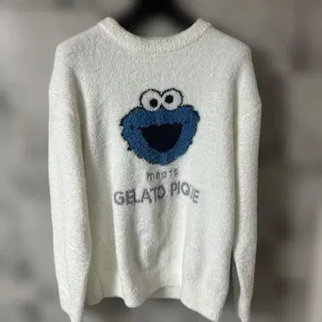 GELATO PIQUE 쿠키 몬스터 스웨터 룸웨어