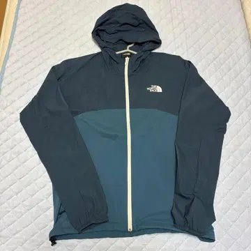 THE NORTH FACE 후드 부착 나일론 자켓 L 사이즈 네이비