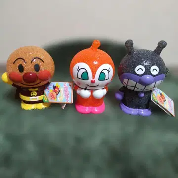 호빵맨 LED 반짝반짝 빛나는 라이팅 인형 2개 3개 세트