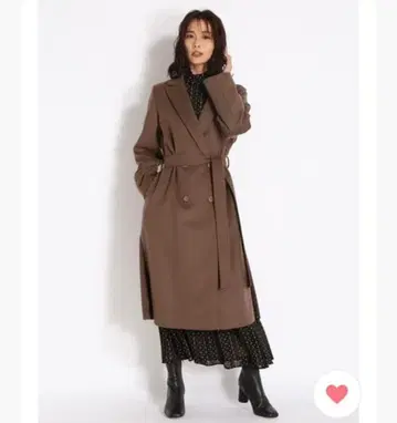프레이 아이디 브라운 롱 코트