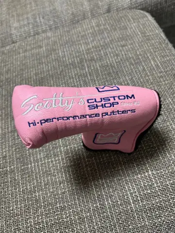 Scotty's Custom Shop 퍼터용 골프헤드커버 핑크