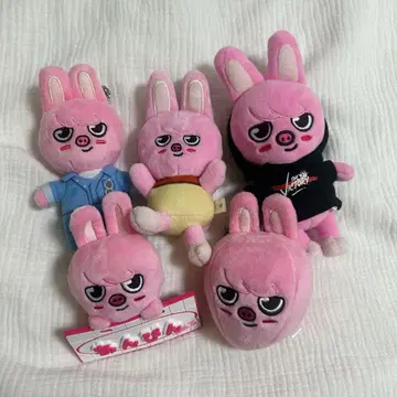 [ 세트 판매 ] 창빈 봉제 인형 돼끼
