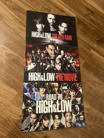 HIGH&LOW DVD 3작품 세트