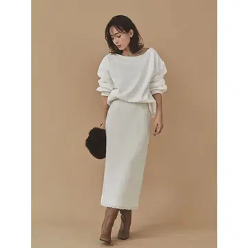 anuans 아뉴앙스 트위드 스커트