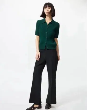 미착용품 UNIQLO 유니클로 스마트 플레어 팬츠 M