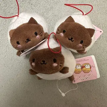 냥냥냥코 마스코트 안냥코만 남코 3개 세트