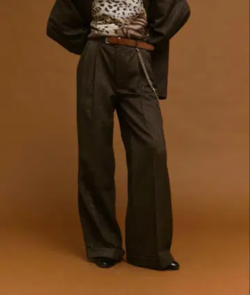 soerte Wide straight slacks