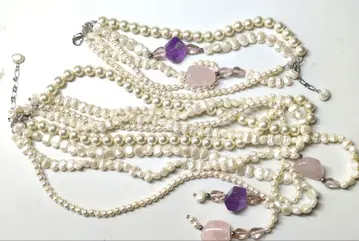 (551) 목걸이 & 팔찌 세트 하자품 특가 상품입니다