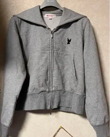 MASU ANGEL ZIP-UP HOODIE(GRAY) 44