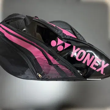 YONEX 라켓백 블랙/핑크