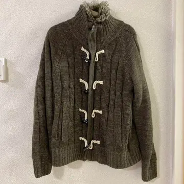 니트 코트 퍼 포함