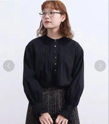 미사용 fig London Tuscany lace blouse